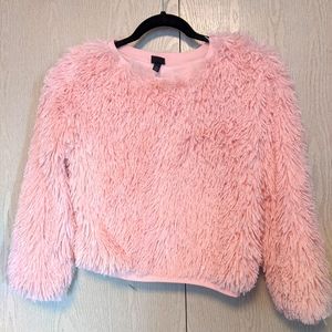 PINK FUZZY Sweater